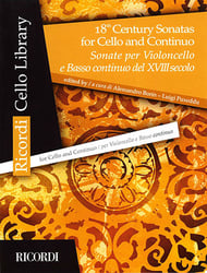 18th Century Sonatas for Cello and Continuo Cello and Piano cover